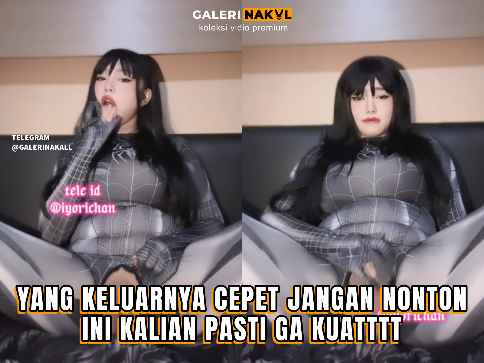 COLMEK GAYA SPIDERMAN MEMEK NYA TEMBEM